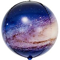 Шар с Гелием (24''/61 см) Сфера 3D, Млечный путь в космосе