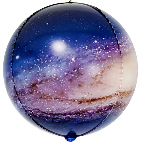 Шар с Гелием (24''/61 см) Сфера 3D, Млечный путь в космосе