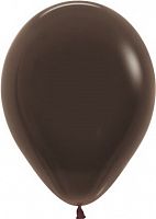 Шар с Гелием (12''/30 см) Шоколадный, пастель