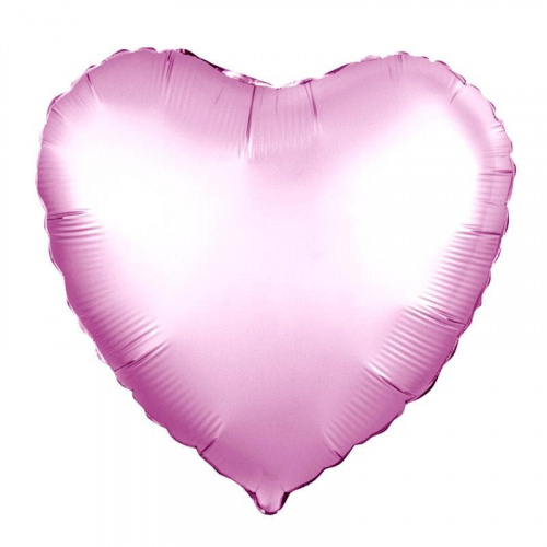 Шар с Гелием (18''/46 см) Сердце, Розовый Фламинго