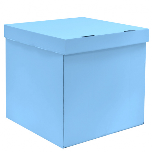 Коробка для  шаров Голубой, 60*60*60 см