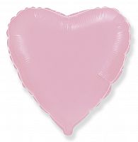 Шар (9''/23 см) Мини-сердце, Розовый