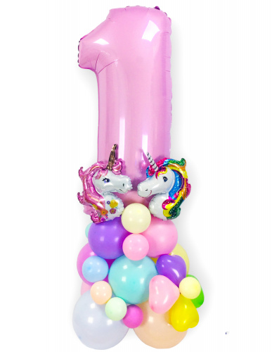 Фигура из шаров "1 День рождения"