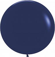 Шар с Гелием (24''/61 см) Темно-синий, пастель
